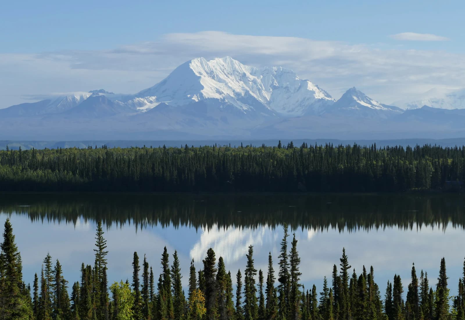 Scenic view of Fairbanks, Alaska