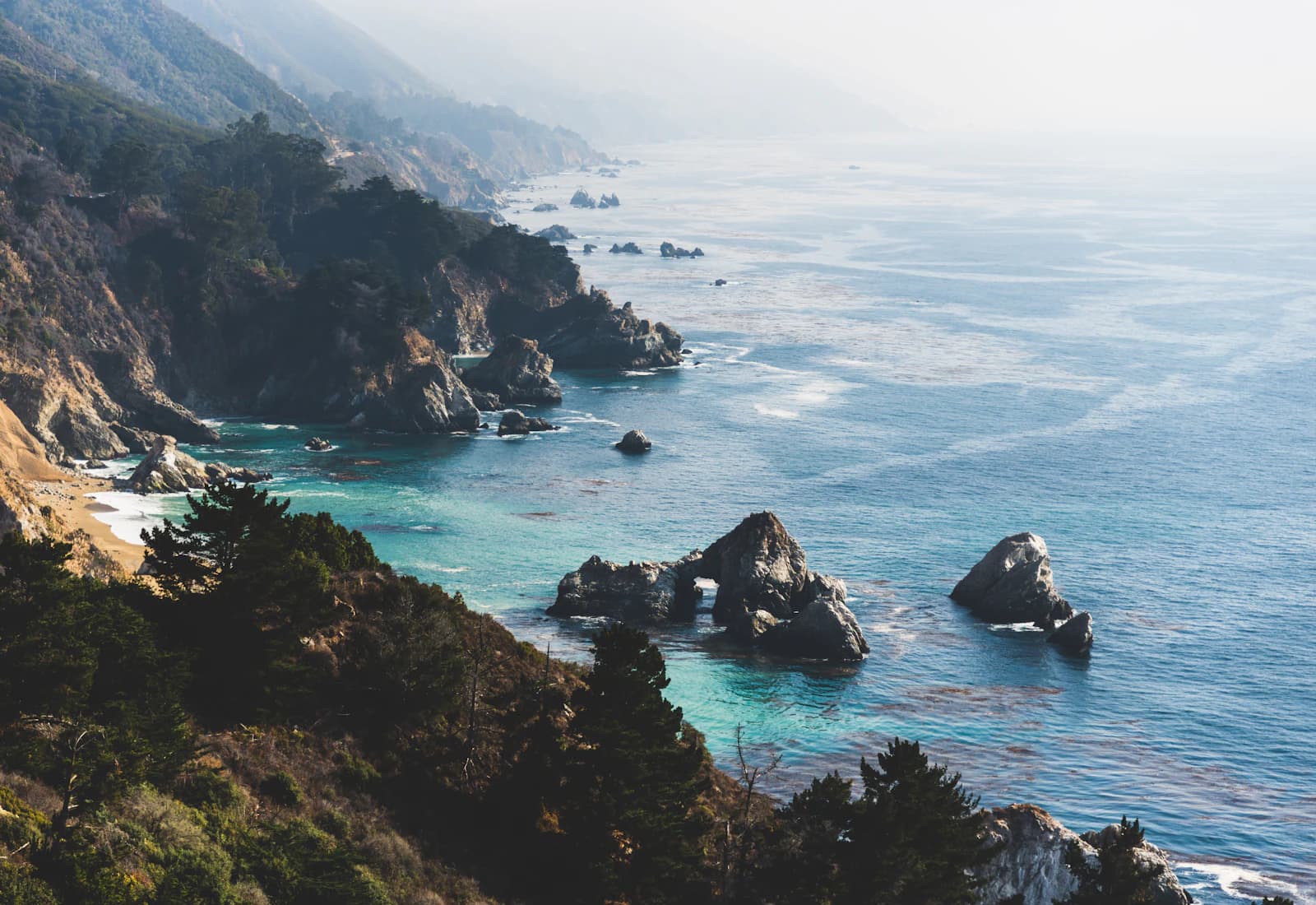 Scenic view of Los Angeles, California