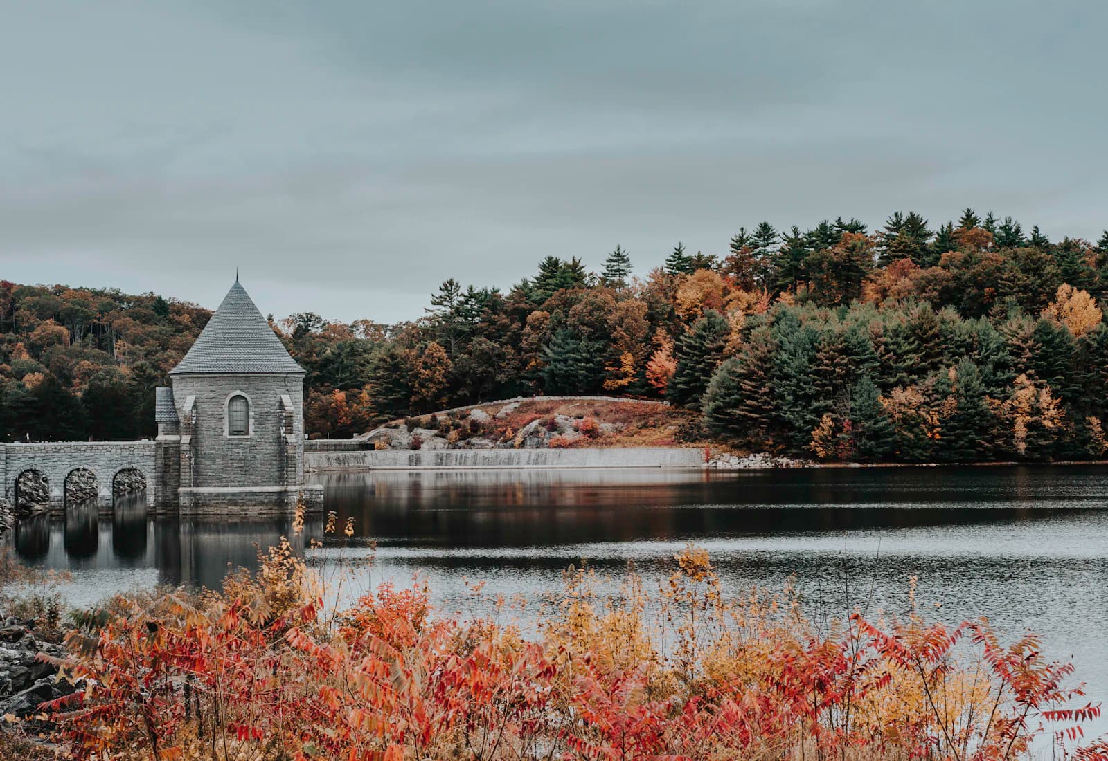 Scenic view of Bridgeport, Connecticut