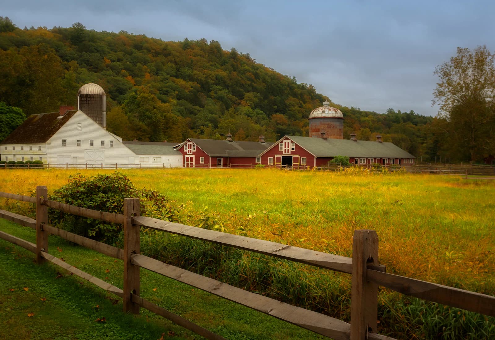 Scenic view of Stamford, Connecticut