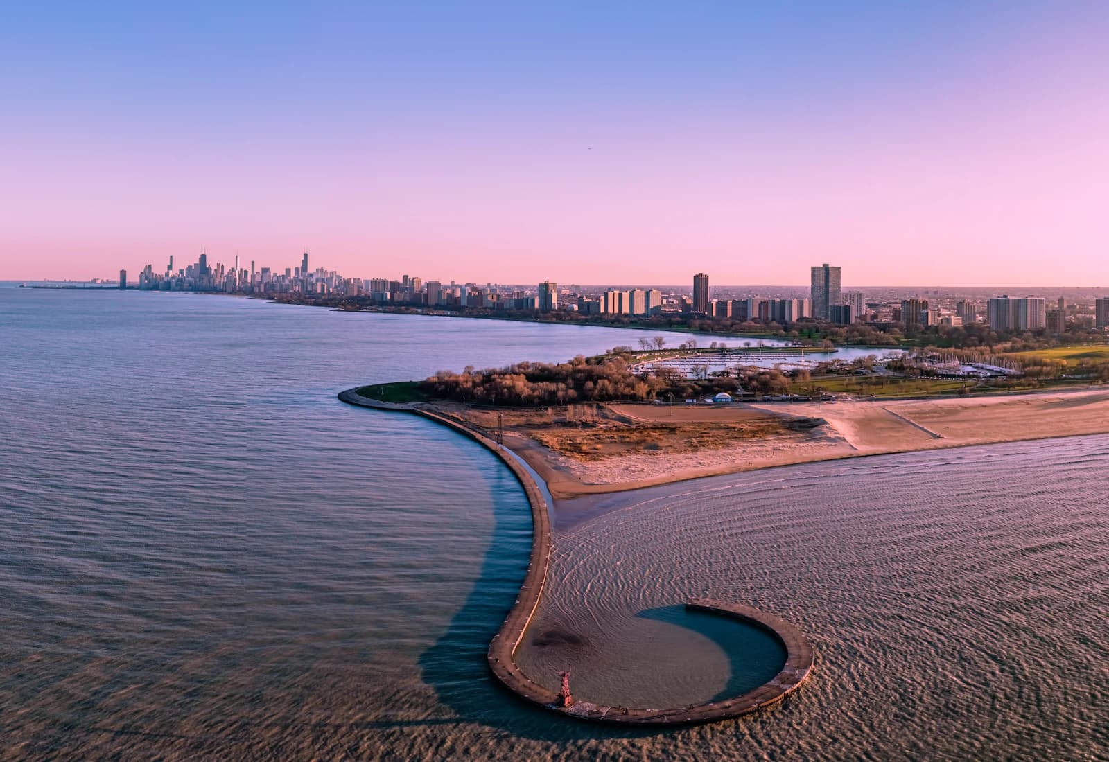 Scenic view of Chicago, Illinois