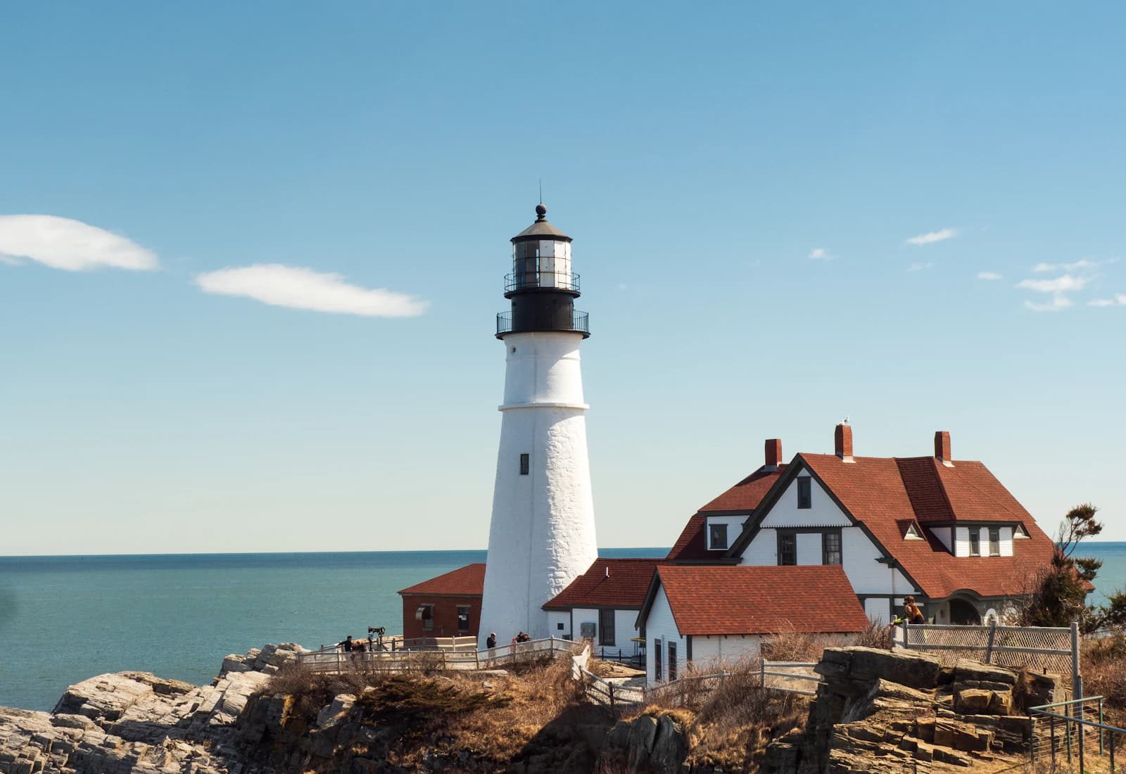 Scenic view of Bar Harbor, Maine