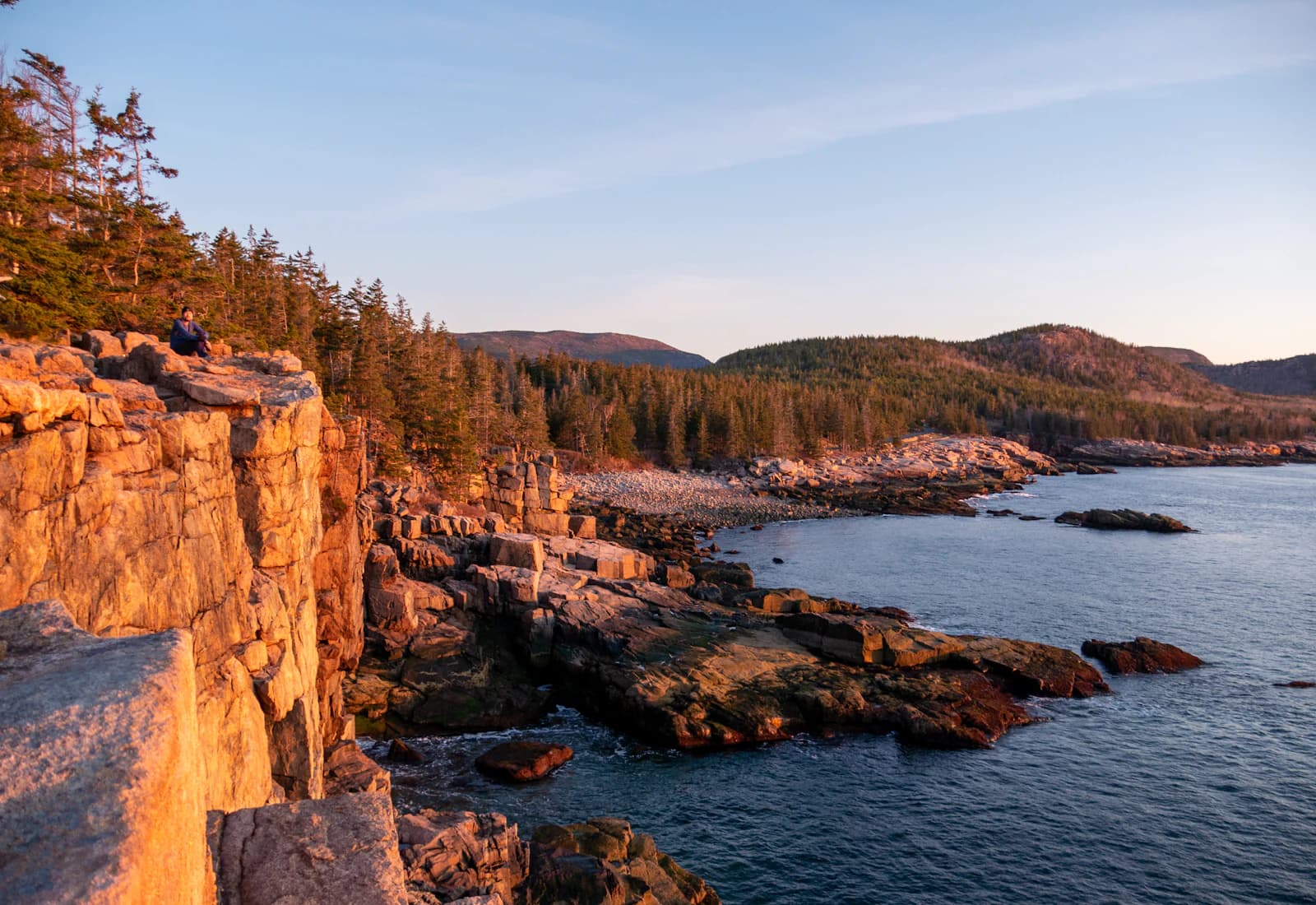 Scenic view of Portland, Maine