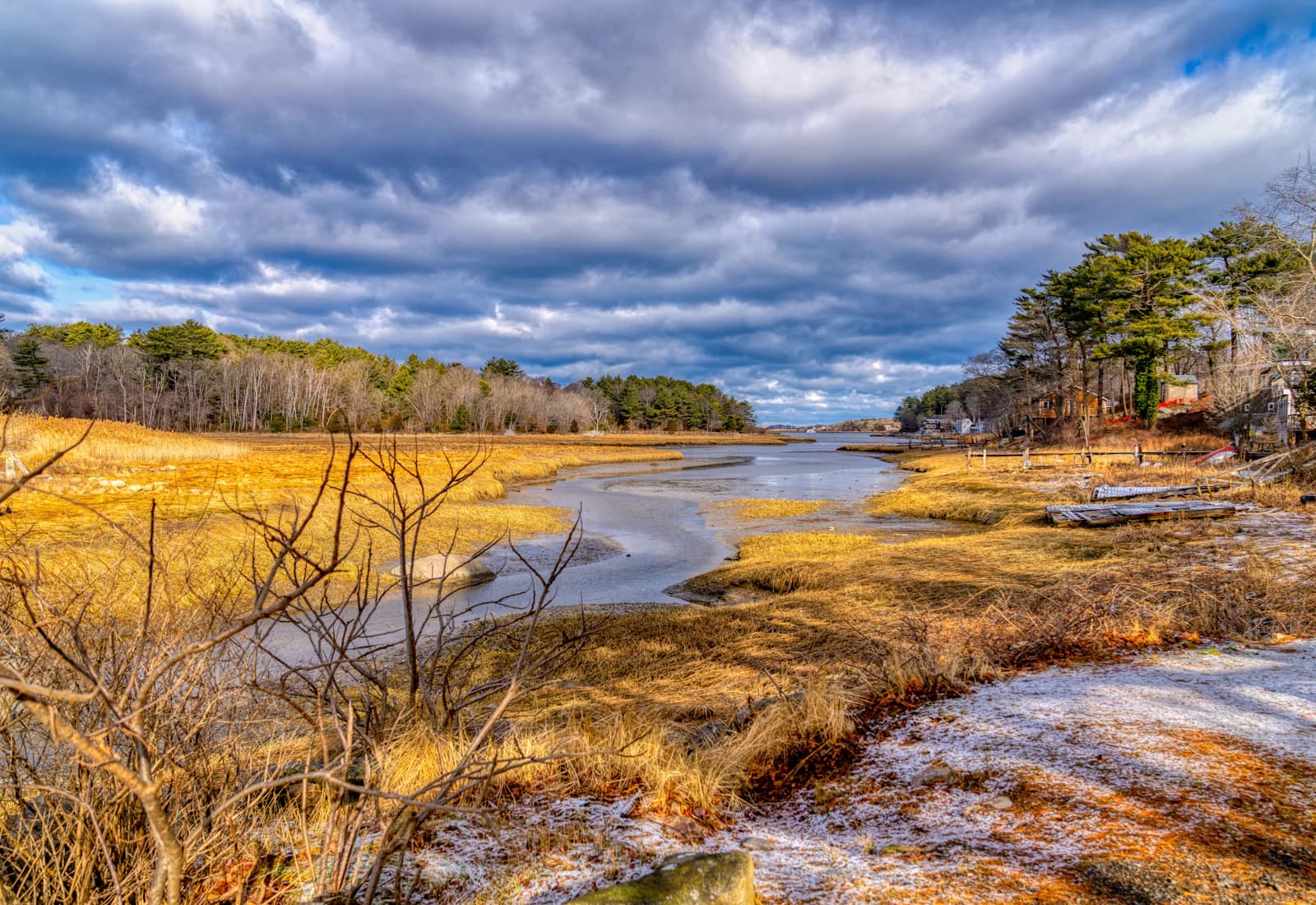 Scenic view of Worcester, Massachusetts