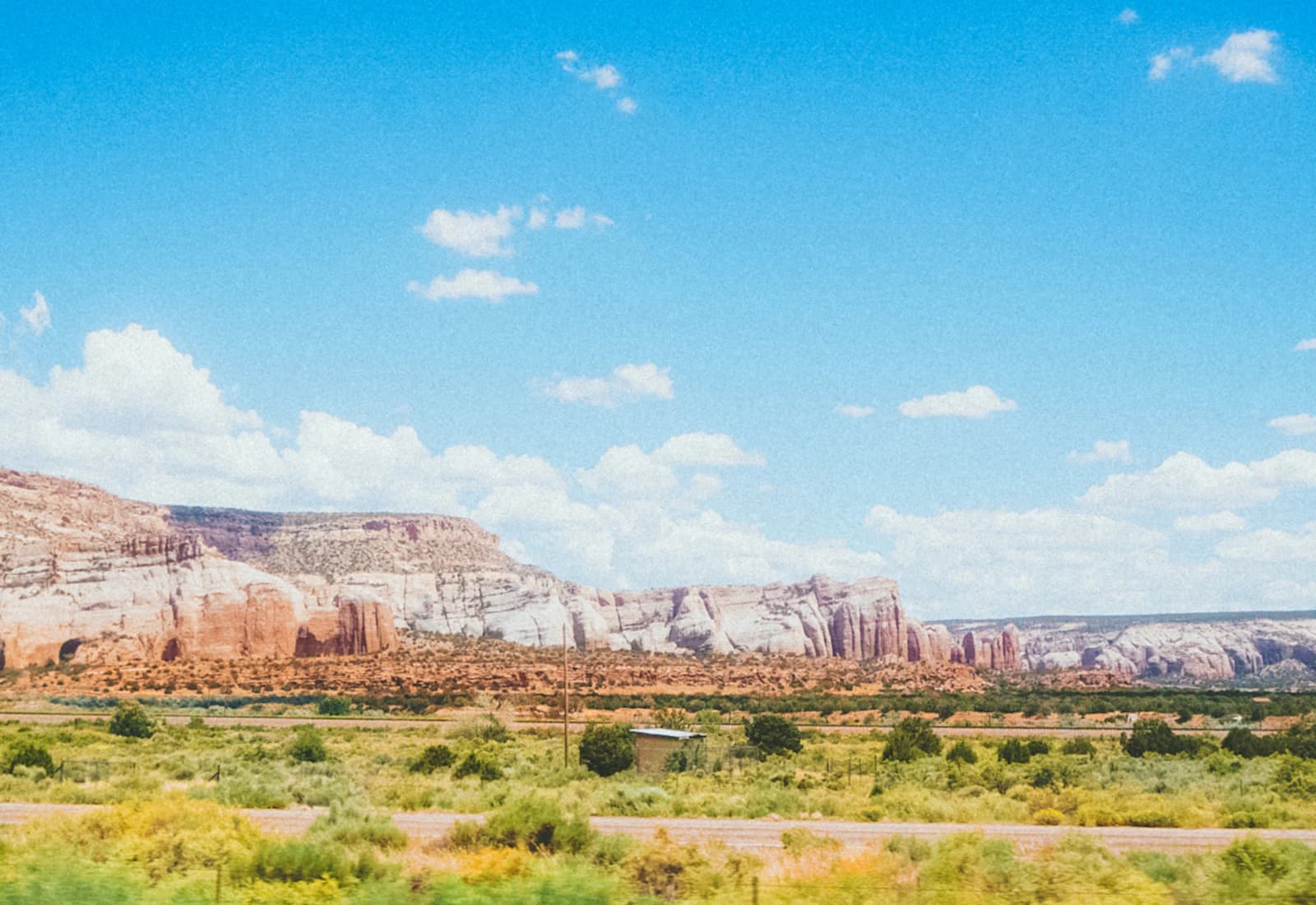 Scenic view of Taos, New Mexico