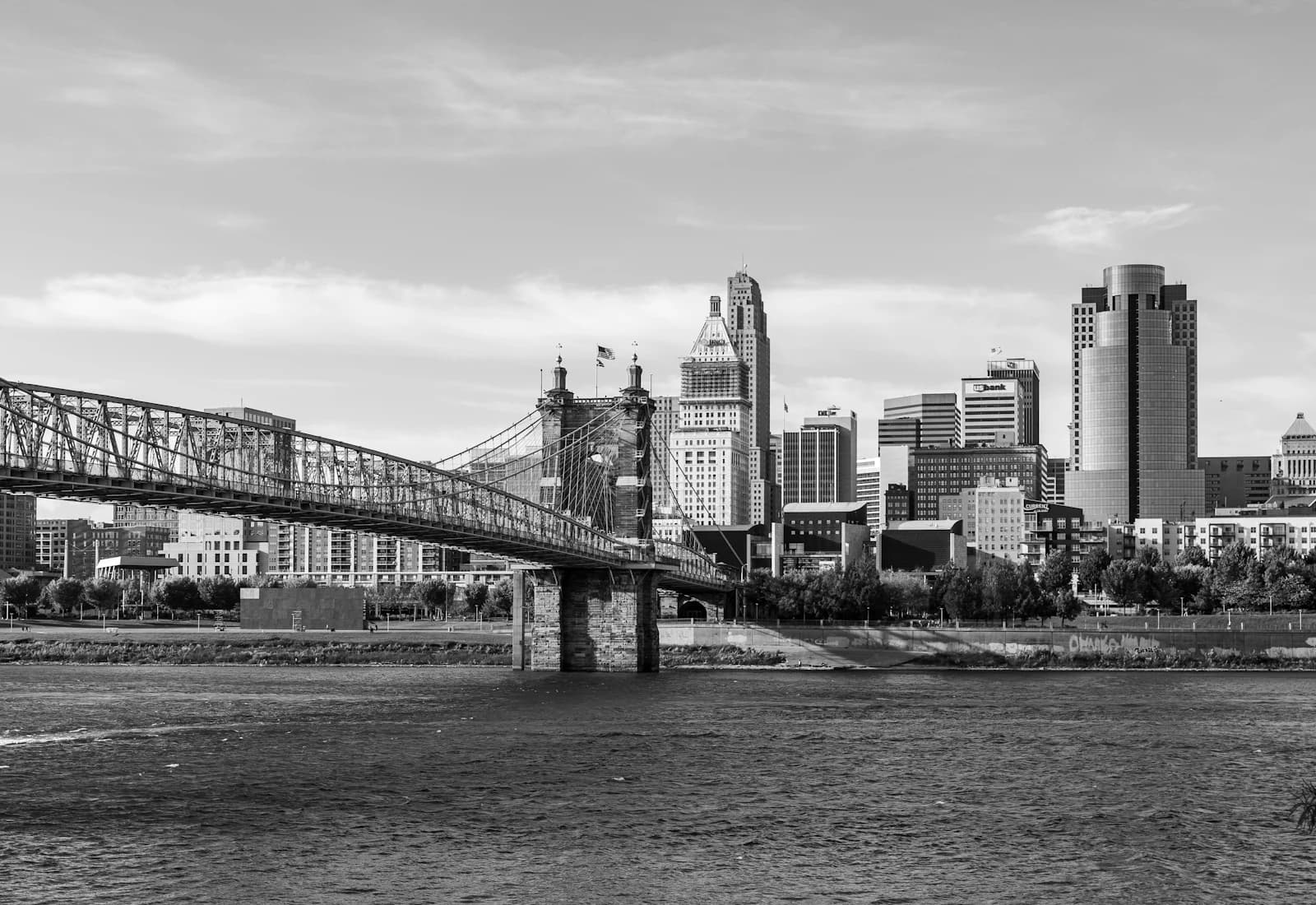 Scenic view of Cincinnati, Ohio