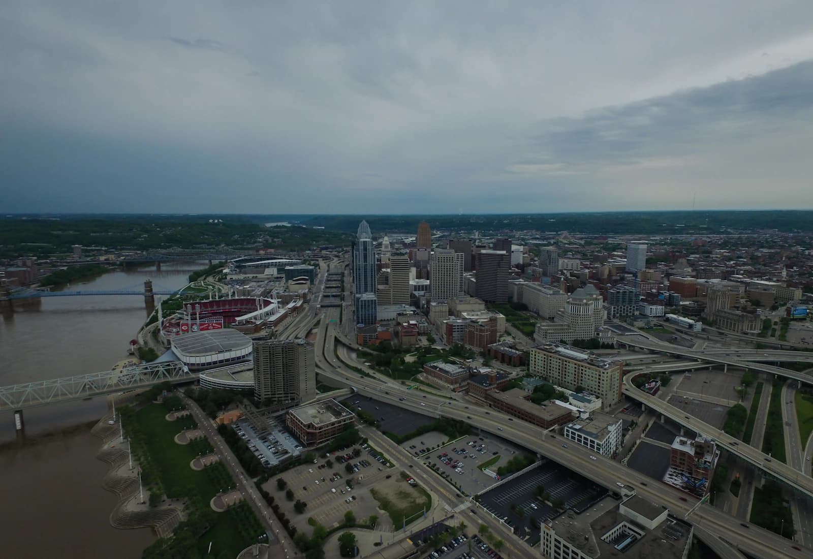 Scenic view of Toledo, Ohio