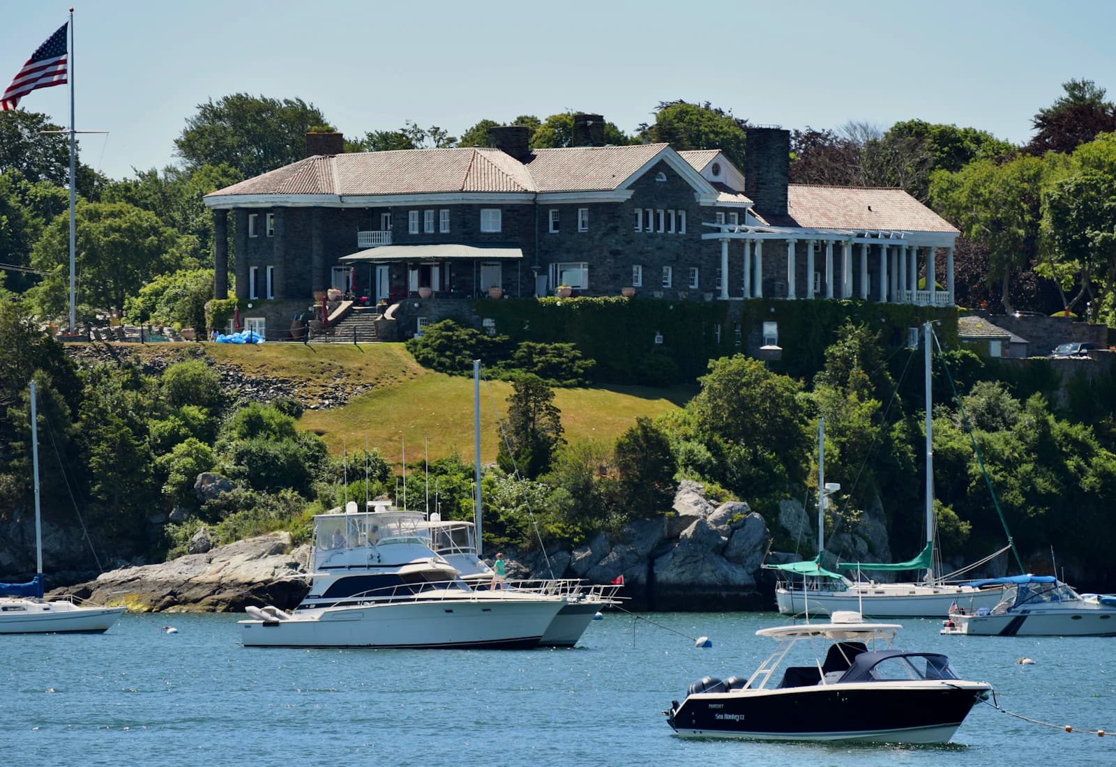 Scenic view of Newport, Rhode Island