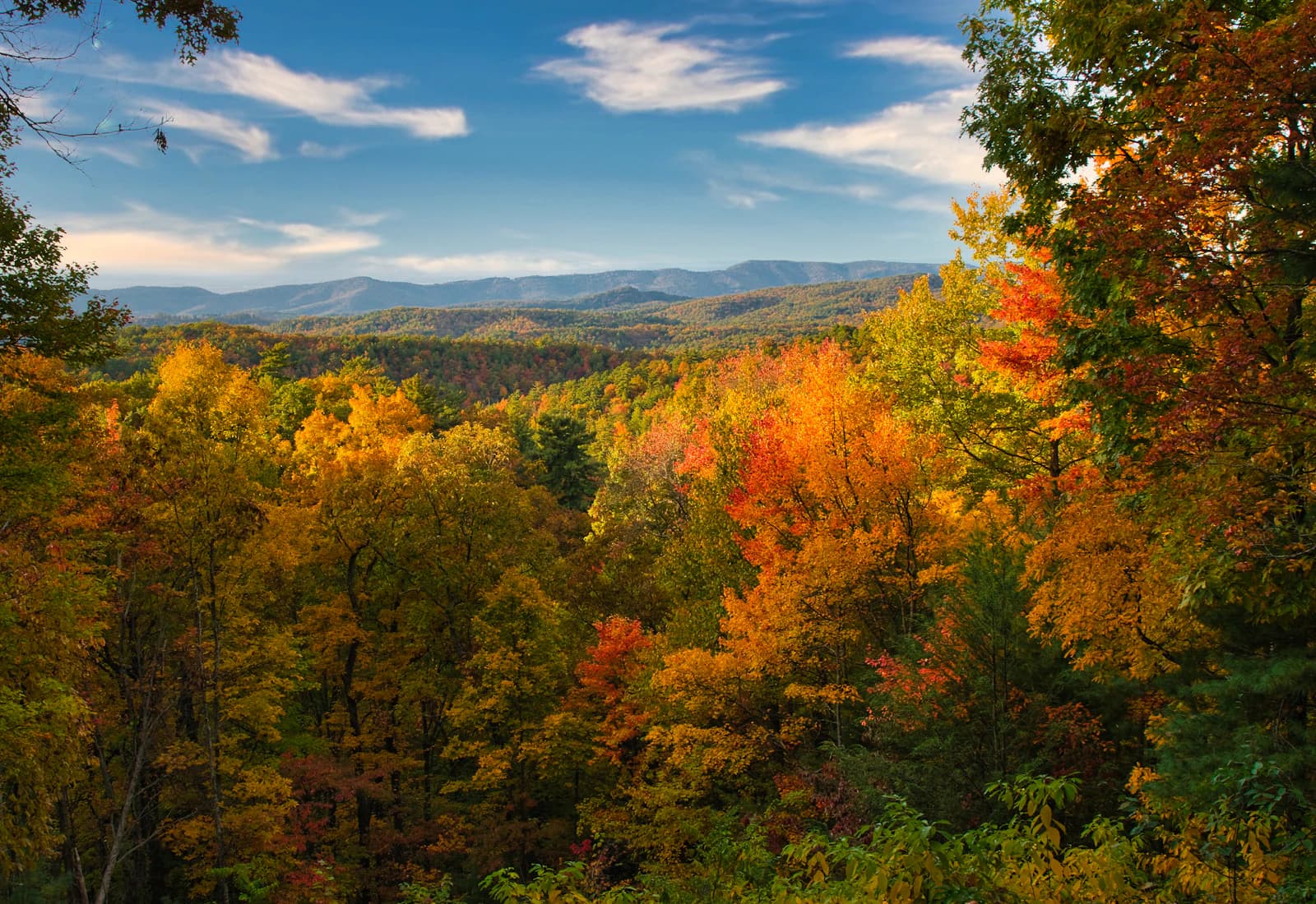 Scenic view of Chattanooga, Tennessee