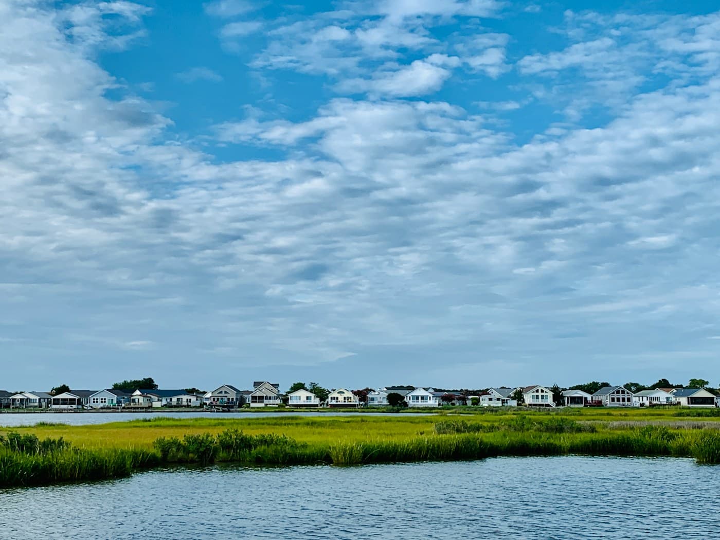 Scenic view of the Chesapeake Bay shoreline in Maryland