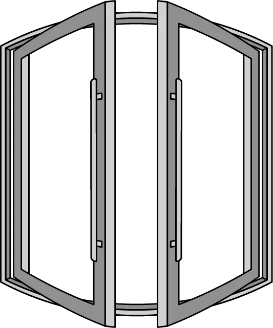Double Radius Outswing